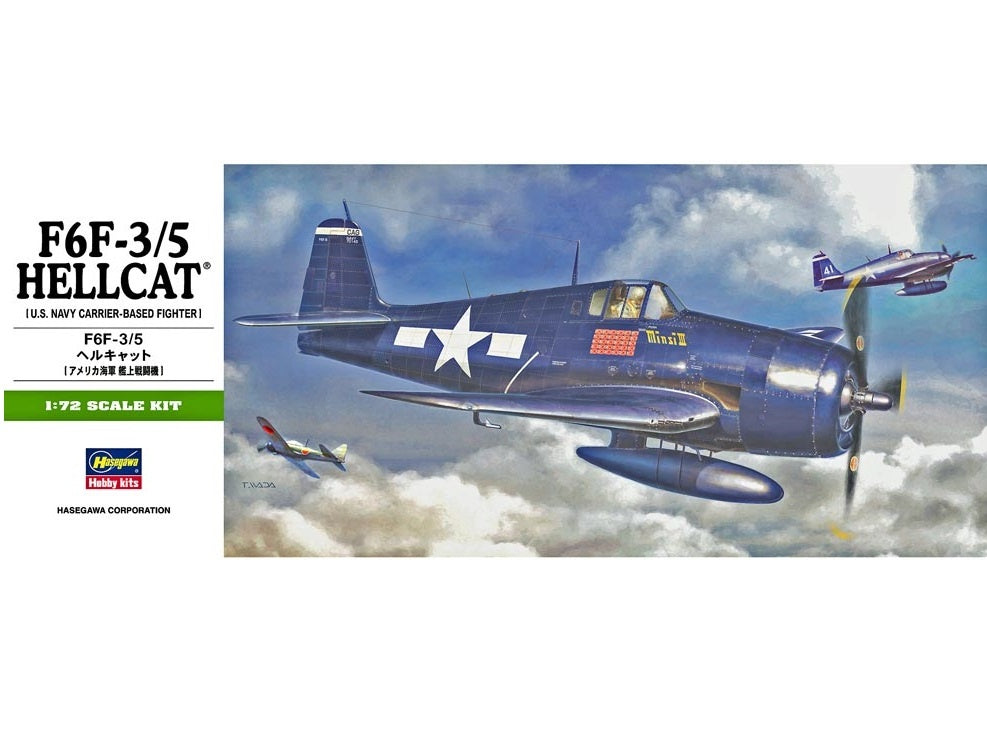 00241 - F6F-3/5 Hellcat, 1:72 Scale