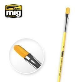 MIG8596 - Synthetic Filbert Brush, Size 6