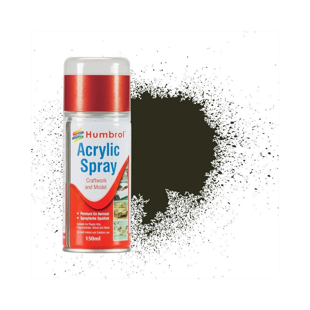 Acrylic Spray: 53 Gun Metal 'Metallic' 150ml