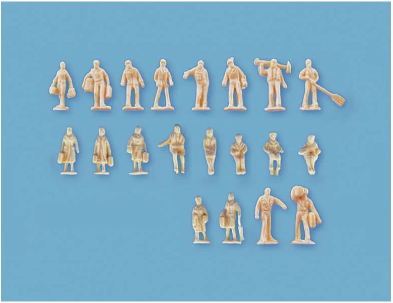 5157 - Figures Set B (unpainted) (N)