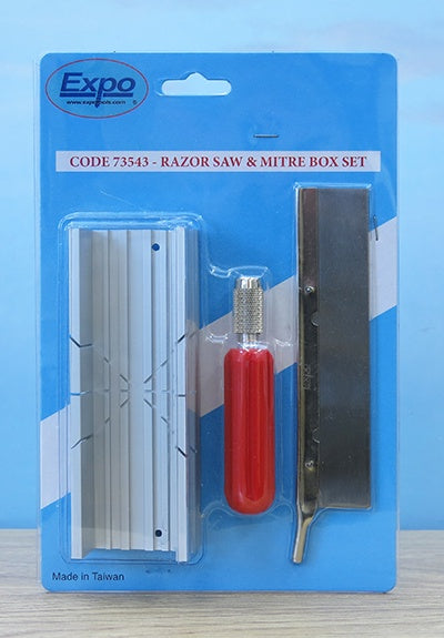73543 - Razor Saw and Mitre Box Set