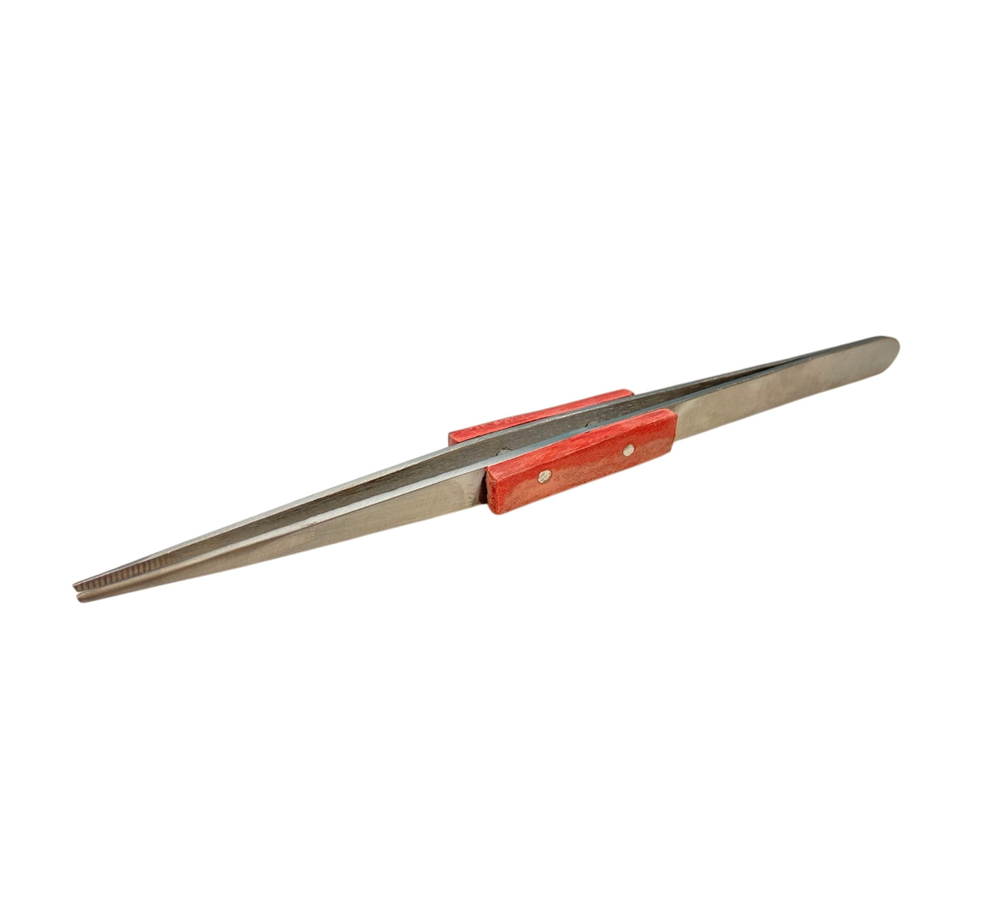79022 - 6.5 inch Straight Pointed Tweezer with Insulated Handles