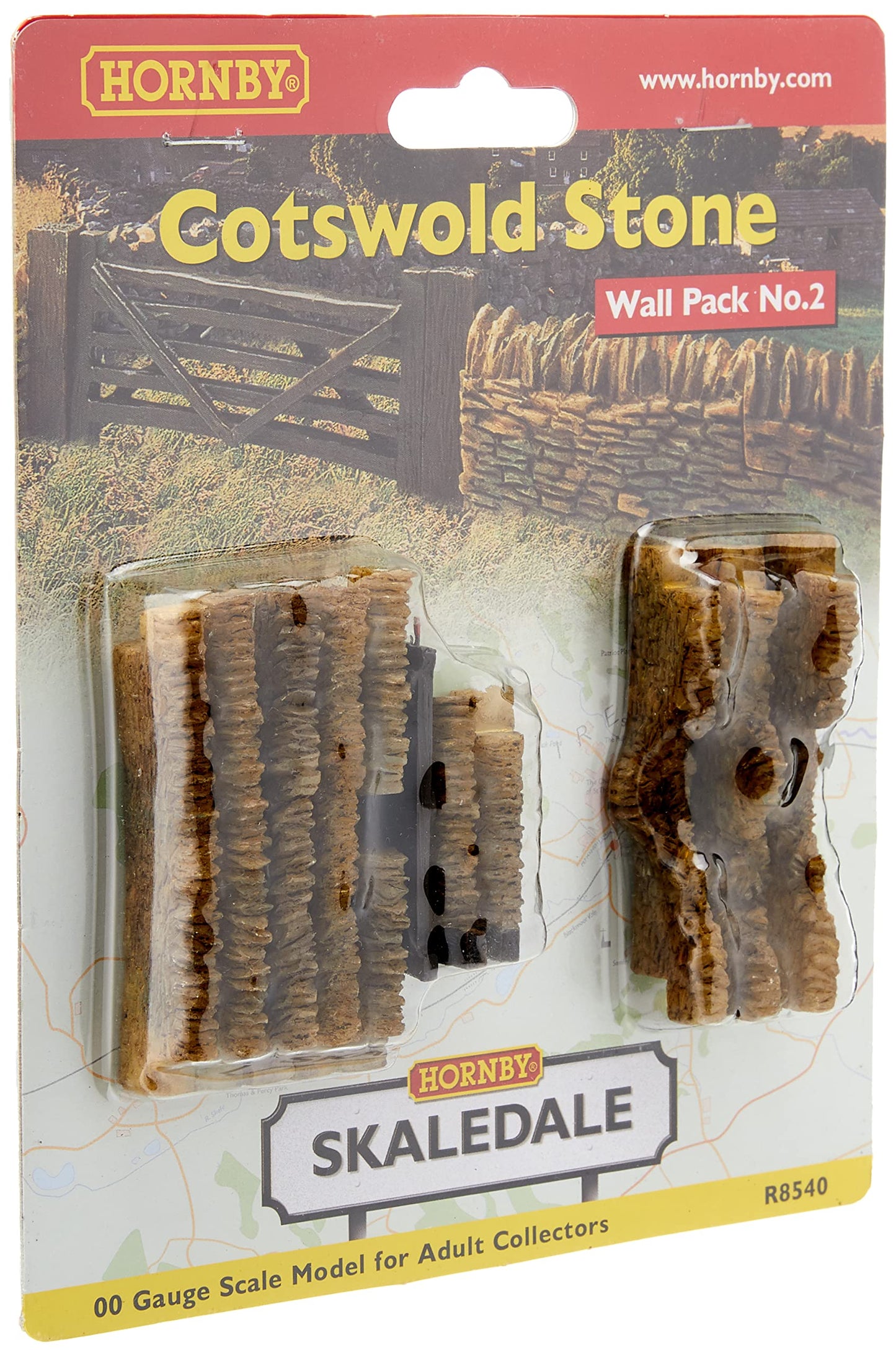 R8540 - Cotswold Stone Wall, Pack No.2
