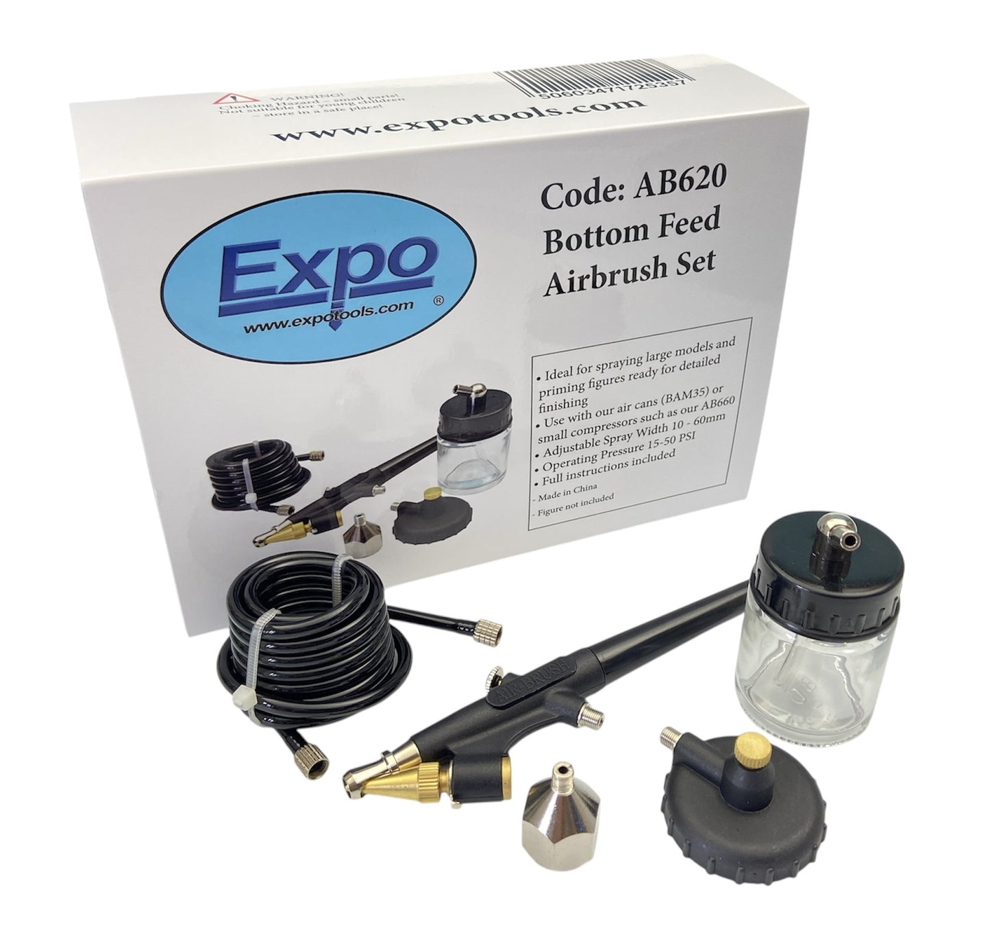 AB620 - Bottom Feed Airbrush Set