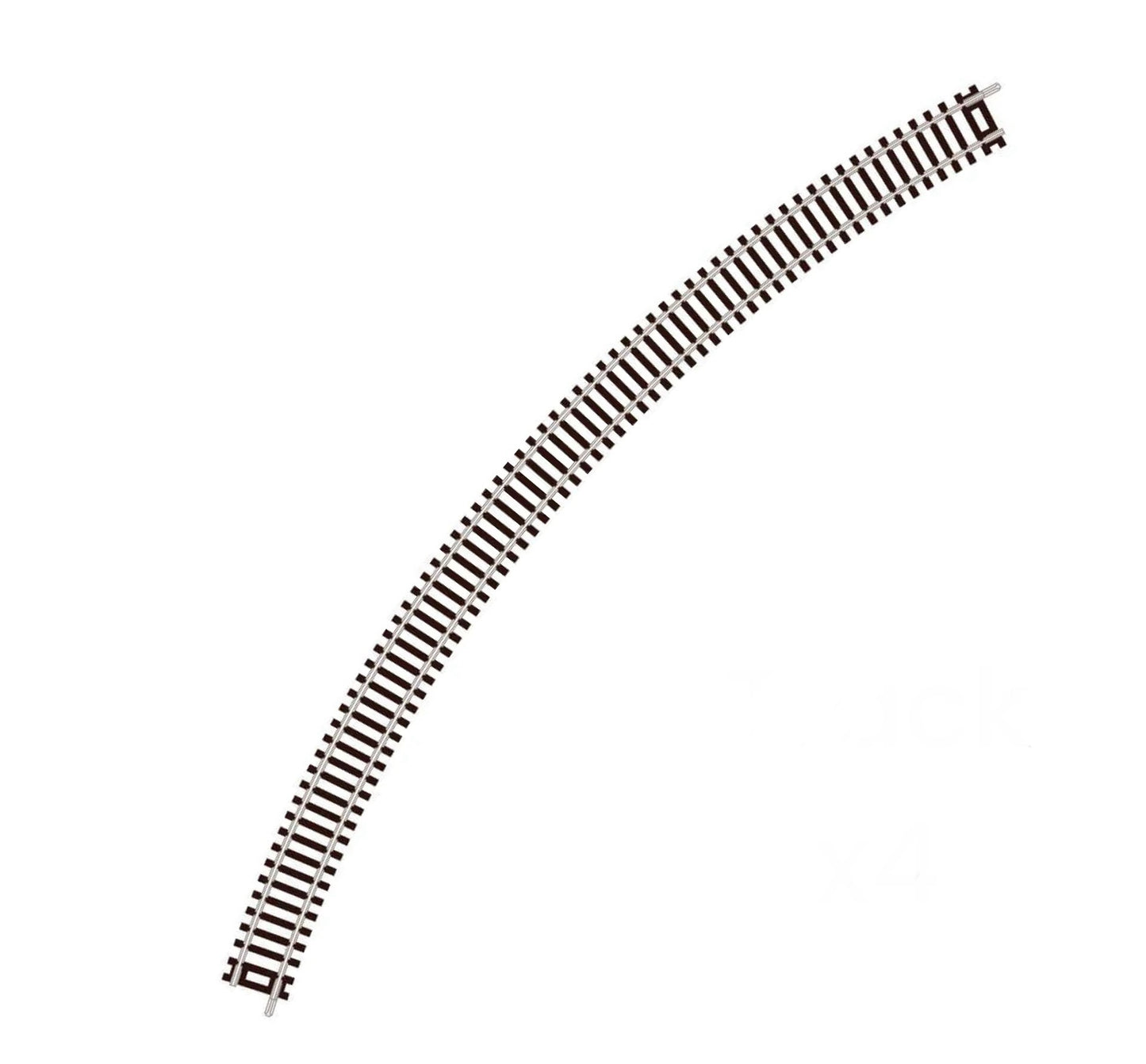 ST-19 Double Curve, 4th Radius, Code 80 'Setrack (N)