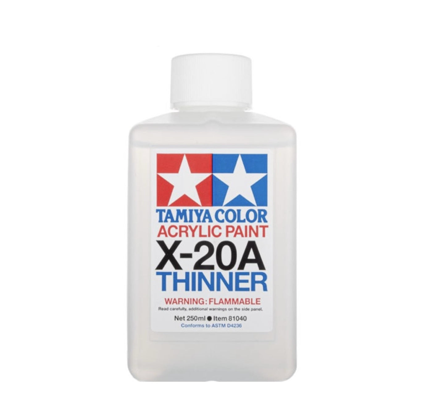 X-20A - Acrylic Thinner 'Large' 250ml