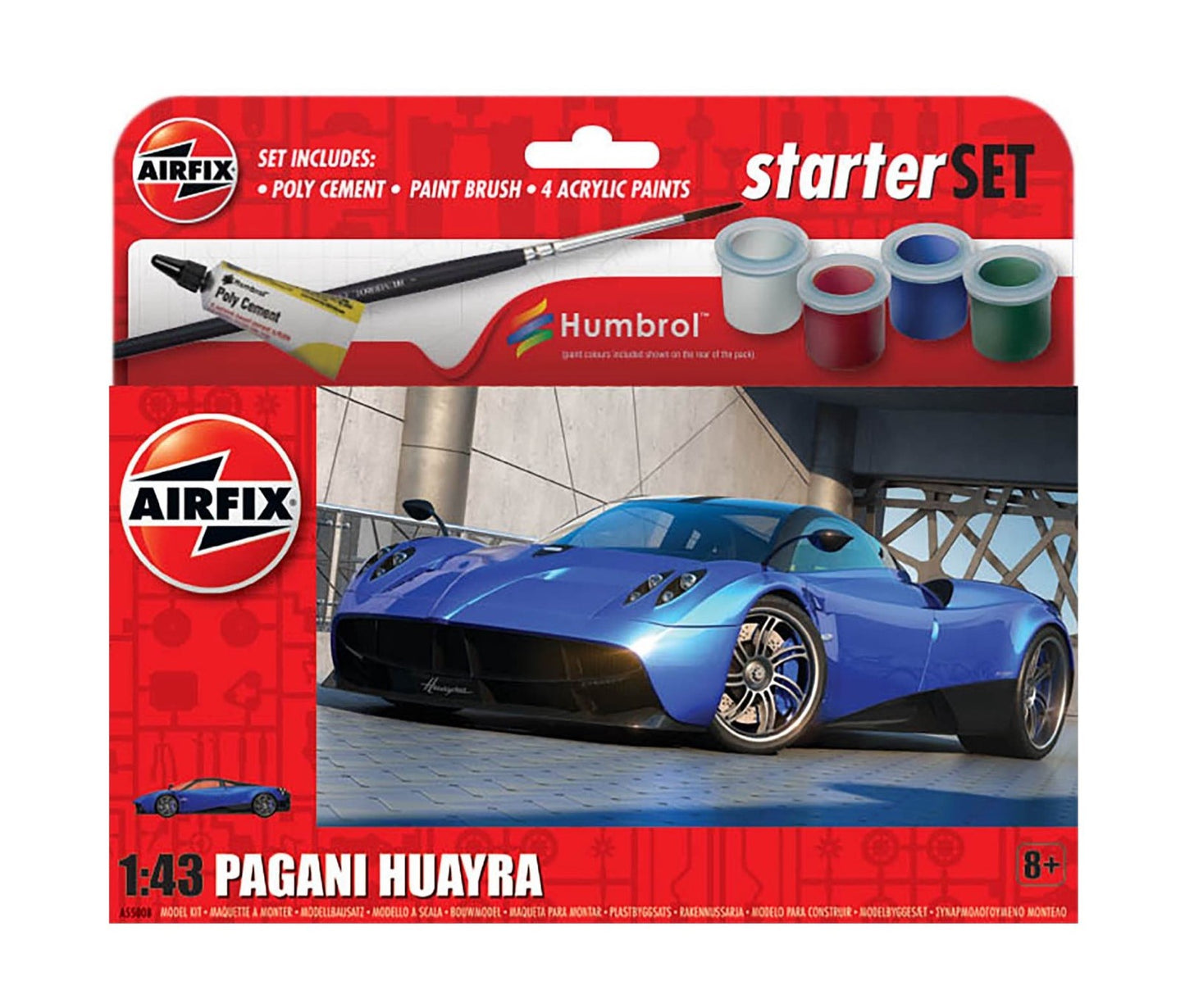 A55008 - Pagani Huayra (Car) 1:43 Scale