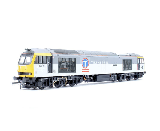 ACC3031 - Class 60 '60015' 'Bow Fell' Transrail Grey Diesel Locomotive (OO)