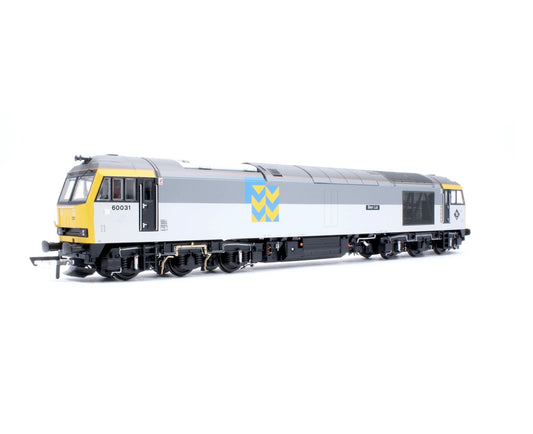 ACC2894 - Class 60 '60031' 'Ben Lui' TTG Triple Grey Metals Sector Diesel Locomotive (OO)
