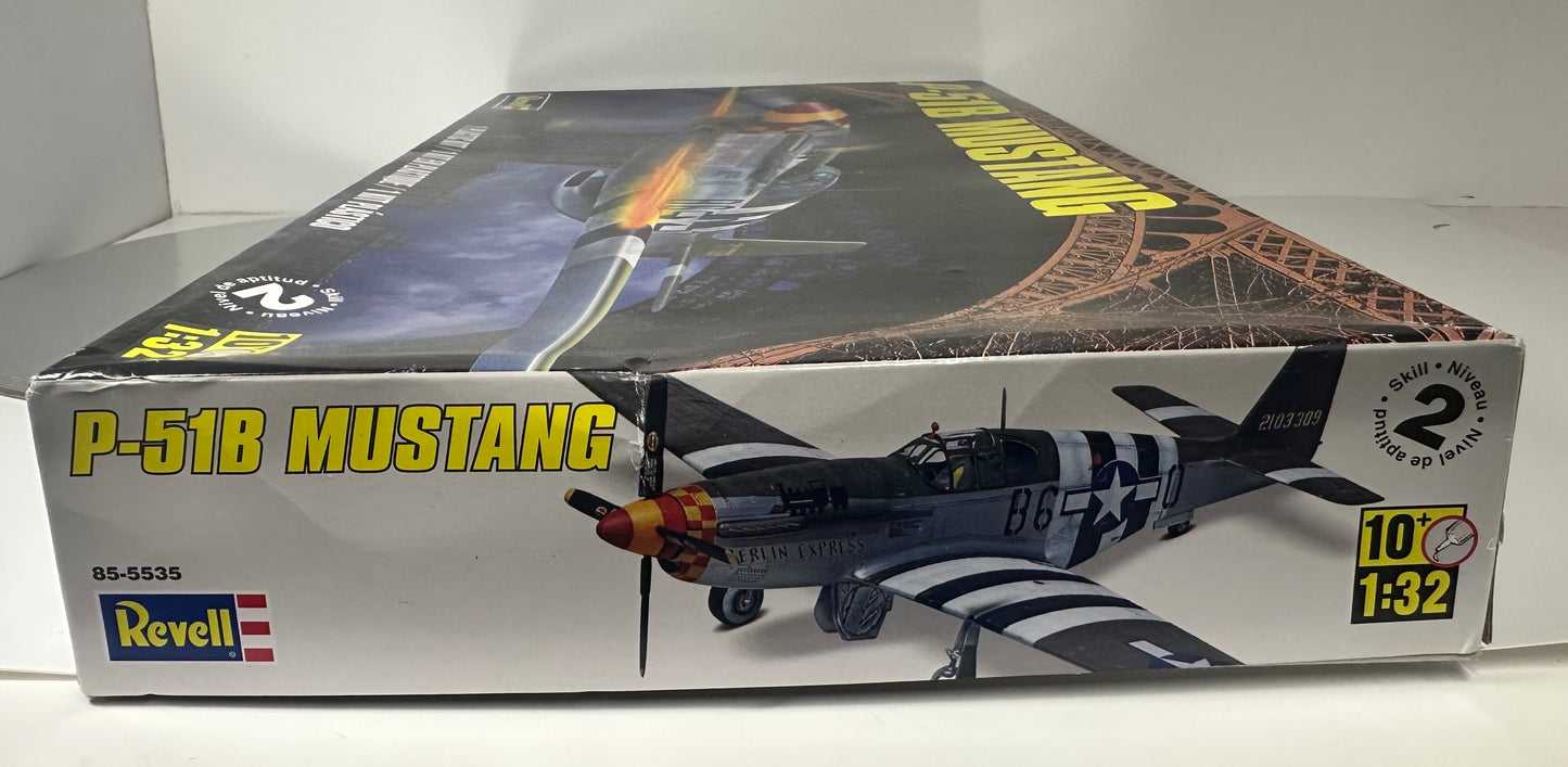 SHK03 - 85-5535, P-51B Mustang (Aircraft) 1:32 Scale