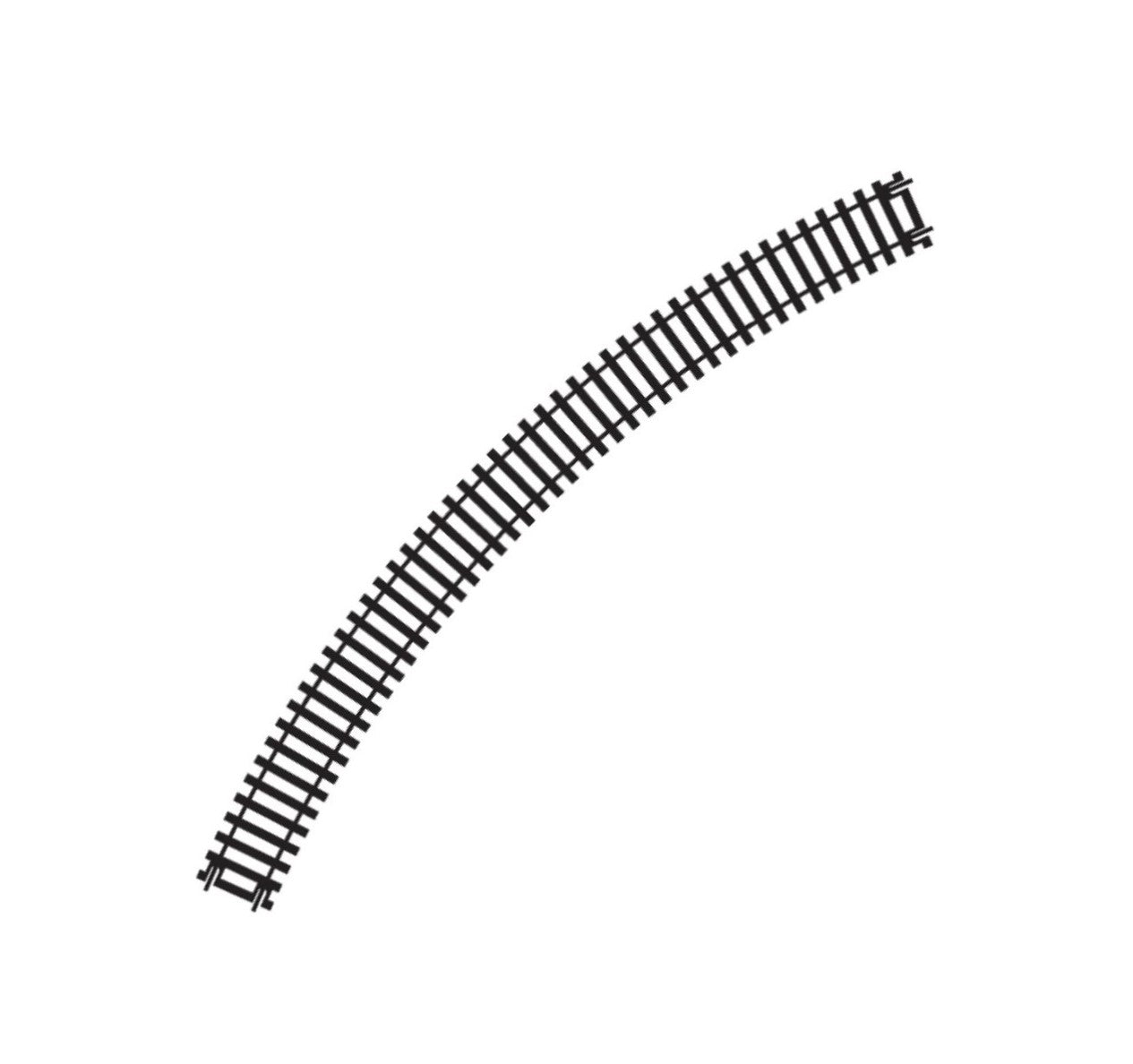 R607 - Double Curve - 2nd Radius (OO/HO)