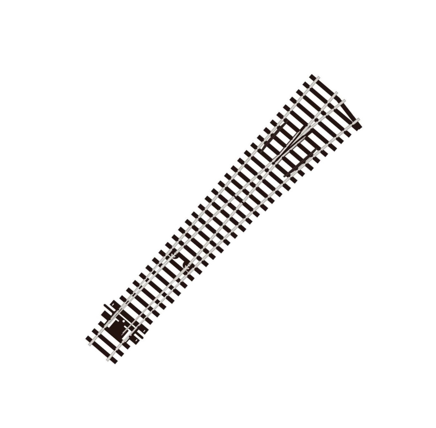 SL-E188 - Fine Scale - R/H Turnout, Large Radius, Code 75 (Electrofrog) (OO/HO)