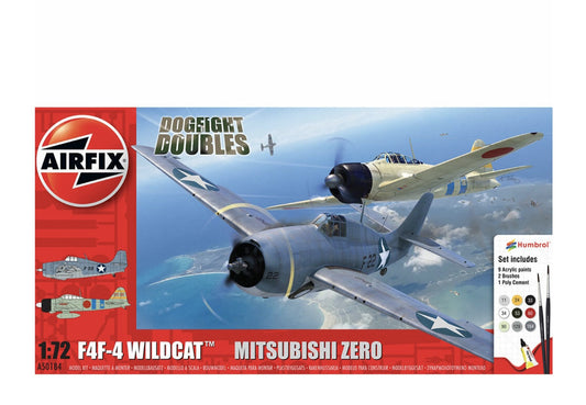 A50184 - Grumman F-4F4 Wildcat and Mitsubishi Zero