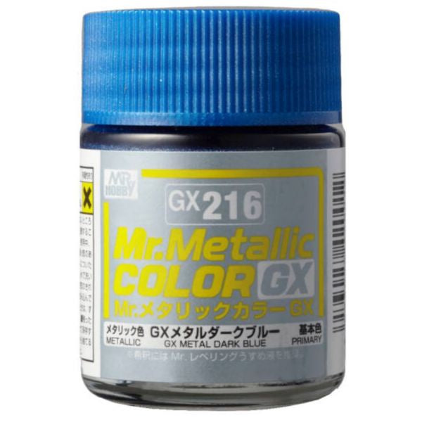 GX-216 GX Metal Dark Blue 'Metallic' 18ml