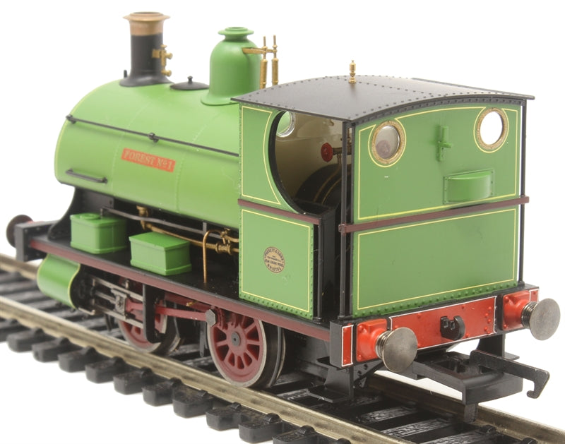 R3680 - Class W4 Peckett 0-4-0ST 'Forest No.1' in Charity Colliery Lined Green (OO)