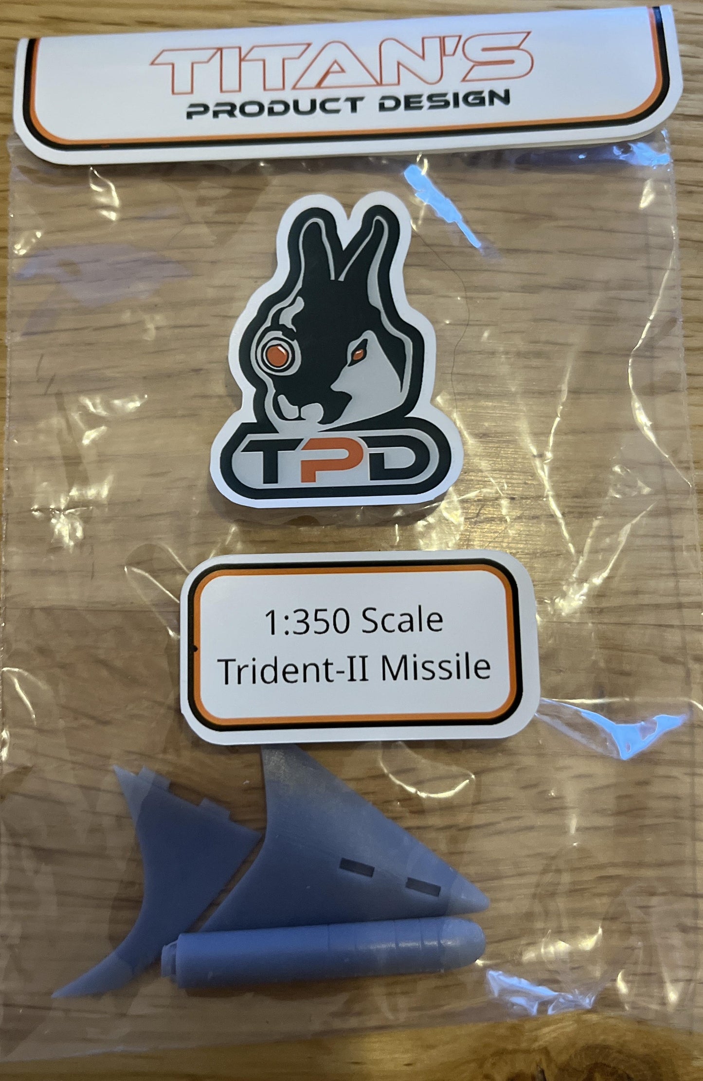 Trident Missile 1:350 kit