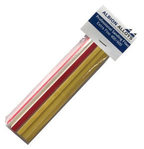 140 - 1/8" Professional Sanding File, Extra Fine (400/600 Grit)