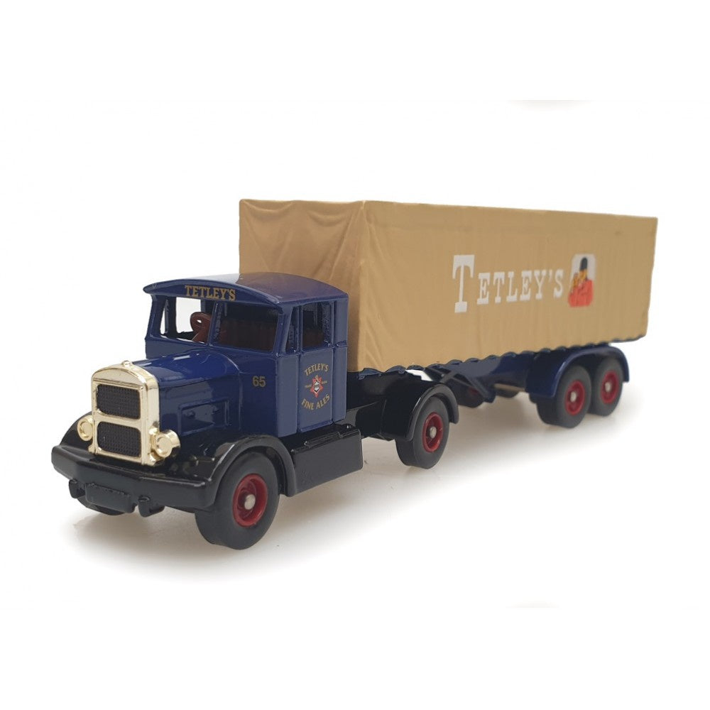 DG165000 - Scammell Artic. Sheeted Trailer 'Tetley's'