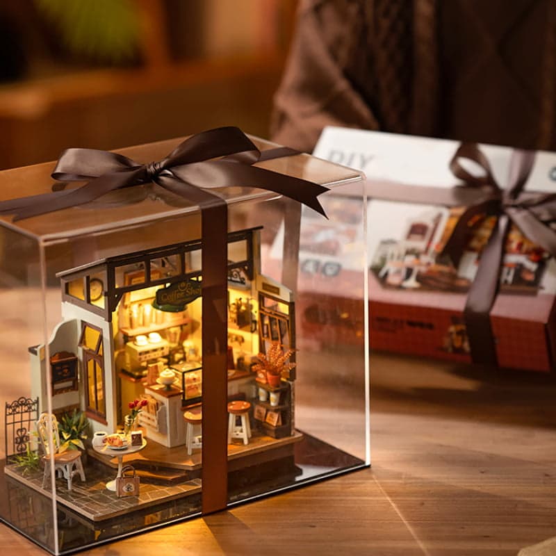 Rolife Slow Life Café, DIY Mini House Kit 3D, DG162
