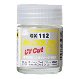 GX-112 Super Clear III UV Cut 'Gloss' 18ml