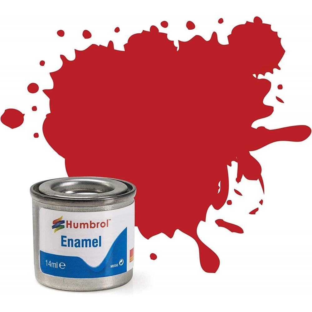 Humbrol No.153 Insignia Red 'Matt' 14ml