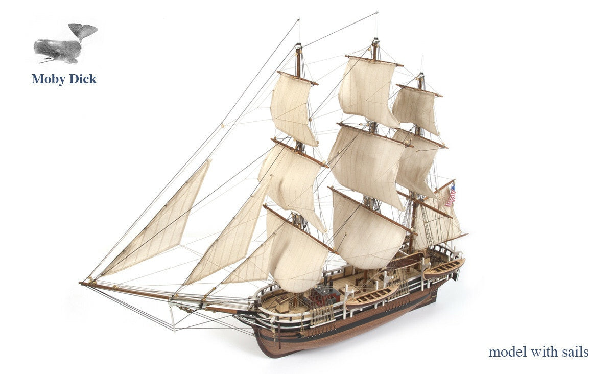 OC 12006 - Essex Whaling Ship (Moby Dick) Wooden Ship Kit, 1:60 Scale