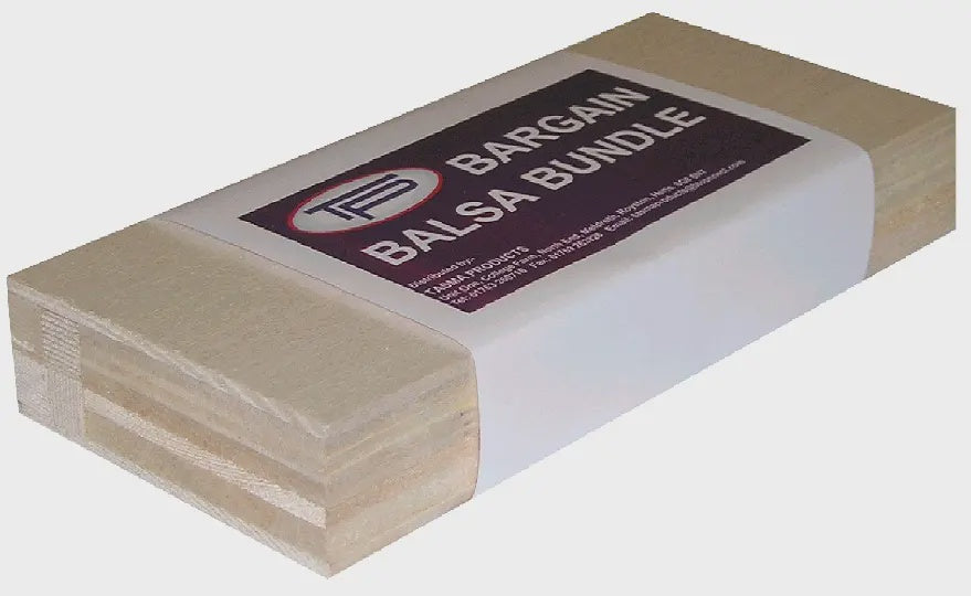 TAS000156 - 9" Balsa Bundle (Small) 25 x 100 x 230mm