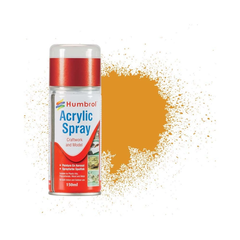 Acrylic Spray: 54 Brass 'Metallic' 150ml