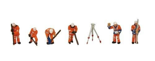 379-310 - Permanent Way Workers, 7pc (N)