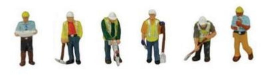 379-312 - Civil Engineers, 6pc (N)