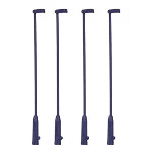 44-543 Metal Platform Lamps (x4)