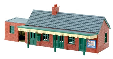 NB-12 Country Station Building, Brick Type (N) – The Model Shop