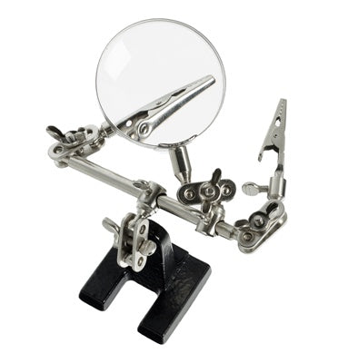 73860 HELPING HANDS/GLASS MAGNIFIER