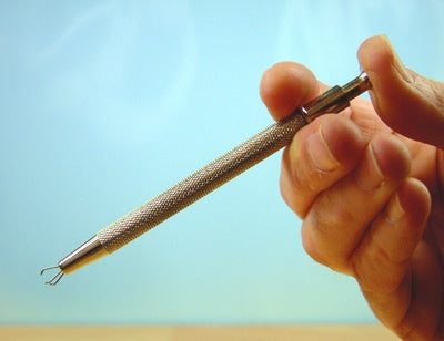 74520 3 PRONG PEARL GRIP - STAINLESS