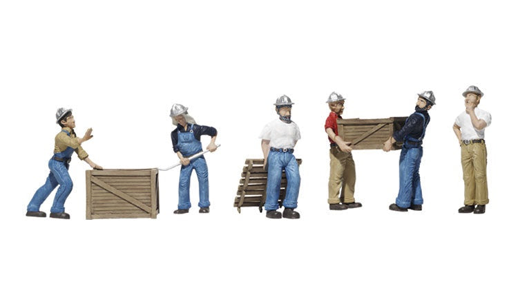 A1823 - Dock Workers (6pc) OO/HO