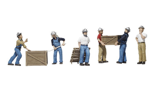 A1823 - Dock Workers (6pc) OO/HO