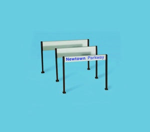 5095 Station Name boards, Modern Type