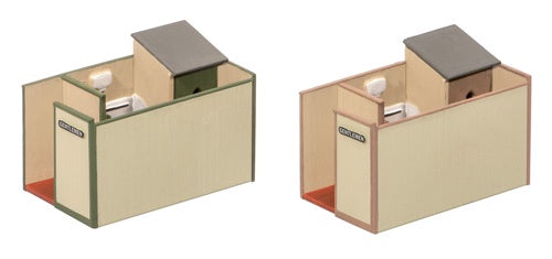 SS65 Small Gents Toilet, Unroofed (OO)