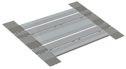 SSM319 - Modern Level Crossing Road Bed (OO/HO)