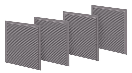 SSM313 - Roller Shutter Doors Detail Pack (x4) (OO/HO)