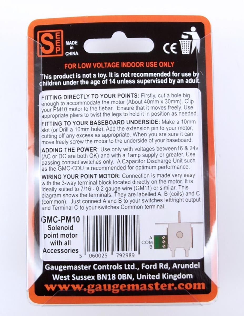 GMC-PM10 - Classic Solenoid Point Motor