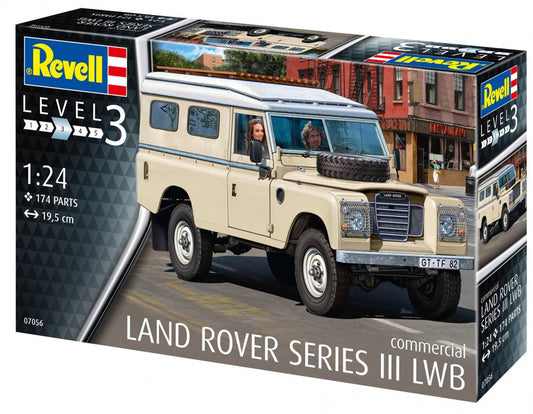 07056 - Land Rover Series III LWB, 1:24 Scale