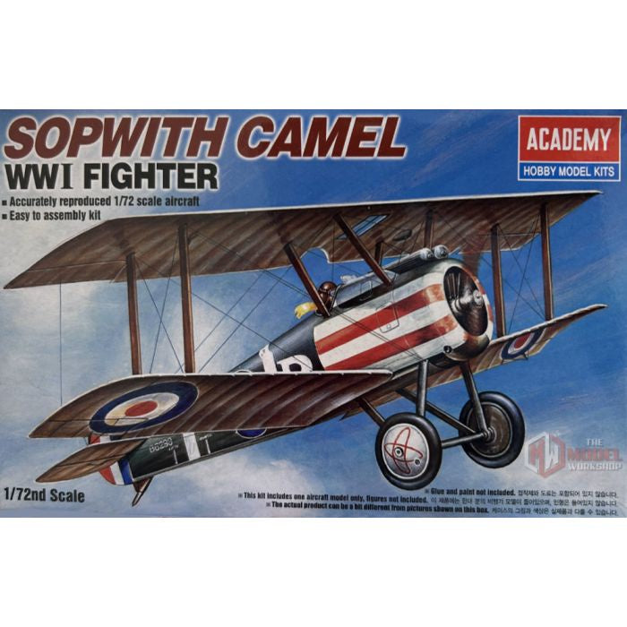 12447 - Sopwith Camel WWI Fighter, 1:72