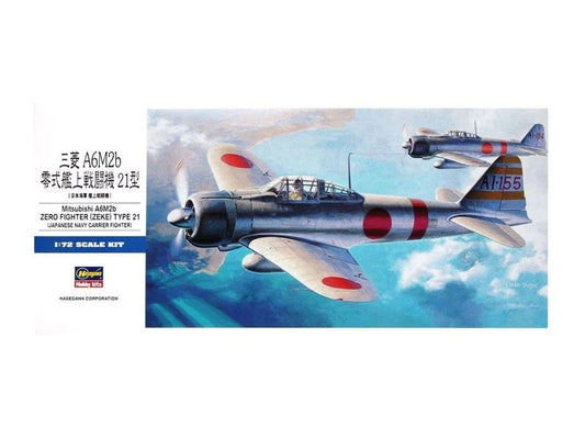 00451 - Mitsubishi A6M2b Zero Fighter, 1:72 Scale