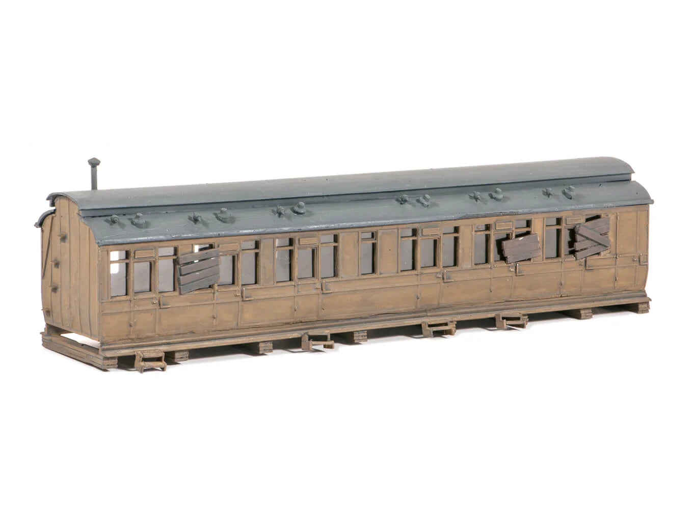 519 Large Grounded Mess Van/Store (OO/HO)