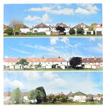 GM757 - Housebacks Small Photo Backscene (1372x152mm)