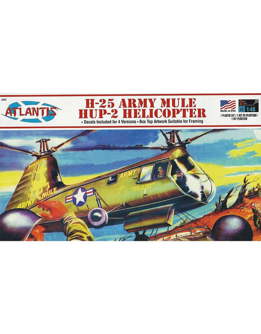 A502 - H-25 HUP-2 Helicopter, 1;48 Scale