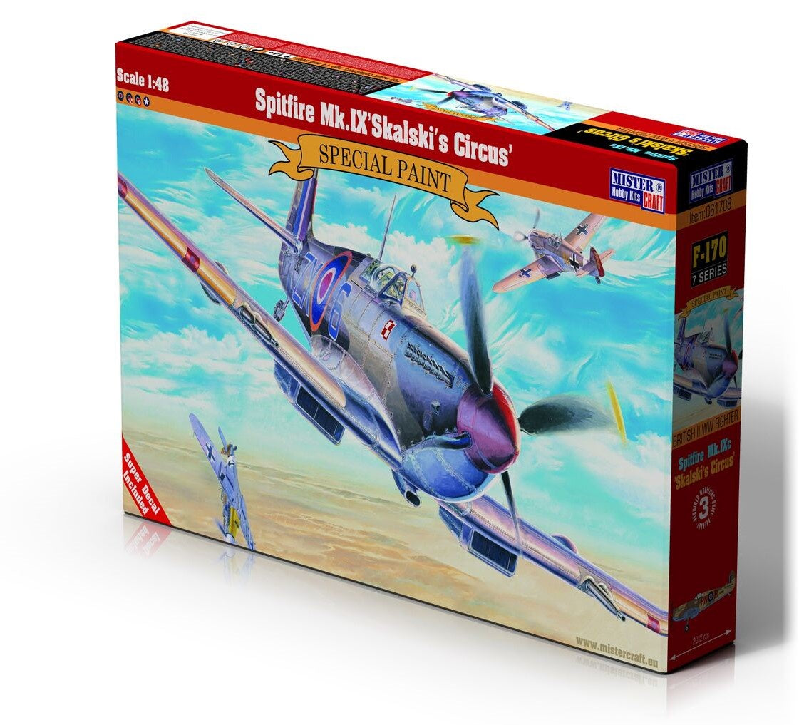 061708 - Spitfire Mk.lXc 'Skalski's Circus' 1:48 Scale
