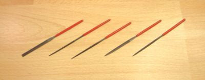 72535 5PC Steel Mini Needle Files In Wallet