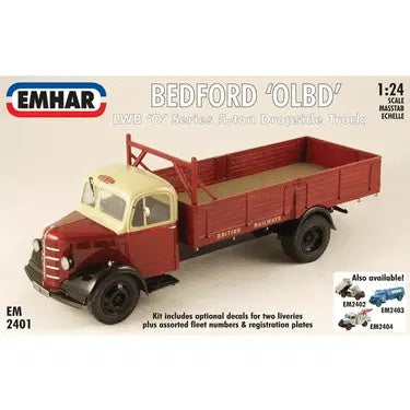 PKEM2401 - Bedford 'OLBD' LWB 'O' Series 5-ton Dropside Truck